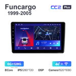 Teyes CC2 Plus 9"для Toyota Funcargo 1999-2005