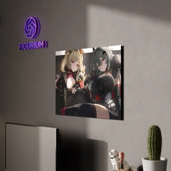 Постер Caesar and Burnice - Zenless Zone Zero