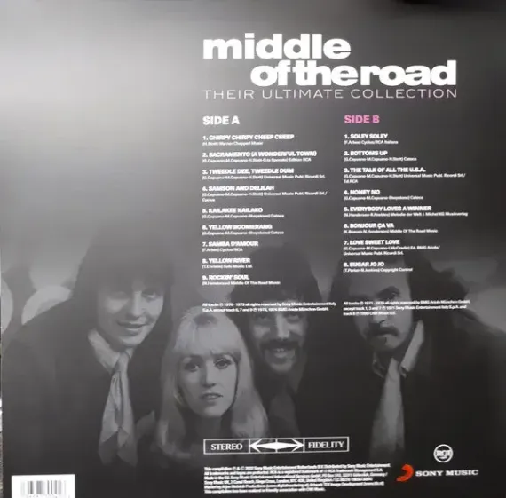Middle Of The Road – Their Ultimate Collection LP