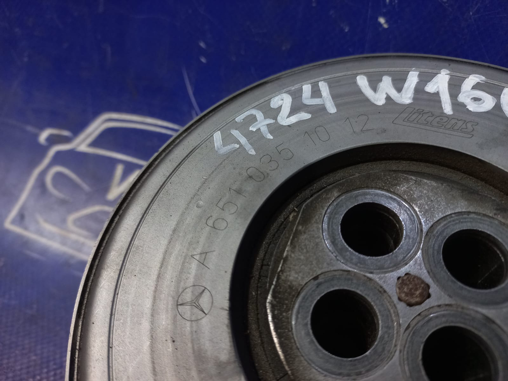 Шкив коленвала MERCEDES BENZ M-KLASSE 2014