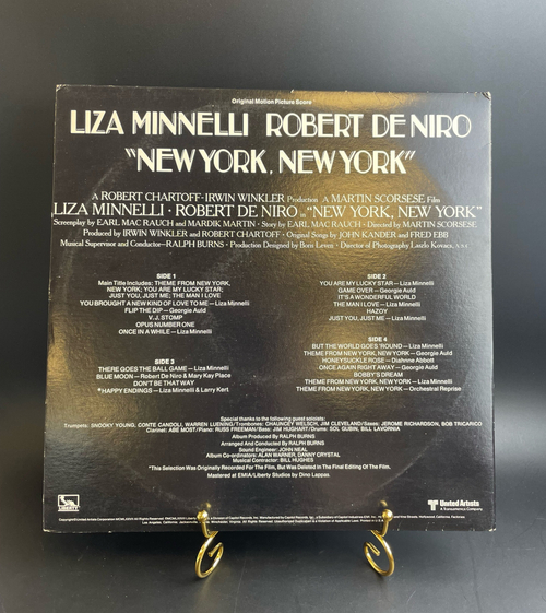 Liza Minnelli - Robert De Niro – New York, New York, USA, 1977 - 2 LP. Виниловая пластинка 12 дюймов