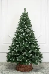 Искусственная елка Звездная заснеженная 240 см., мягкая хвоя, ЕлкиТорг (188240)