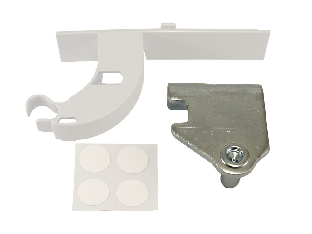 Комплект перевески дверей холодильника LG GA-B459, GA-B509, белый