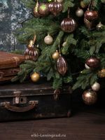 Искусственная ель «Валерио» (Литая+пвх) 240 см / 2.4 м