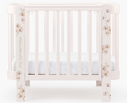 Детская кроватка-трансформер Happy baby Mommy Love в комплекте с расширением 160х70 pink