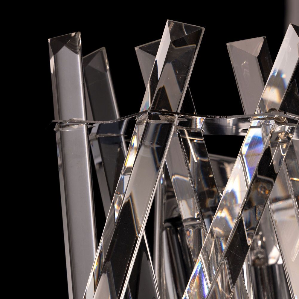 Citilux Ингвар CL334421 Бра хрустальное с выключателем Хром