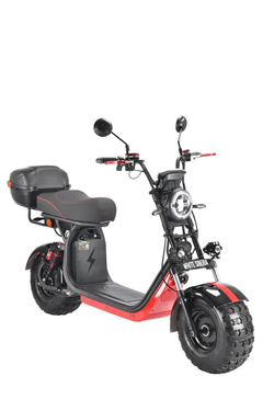 Электроскутер CityCoco White Siberia Pro 2WD 4000W Красный