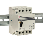 Контактор модульный КМ РУ 25А 4NO (3 мод,) EKF PROxima