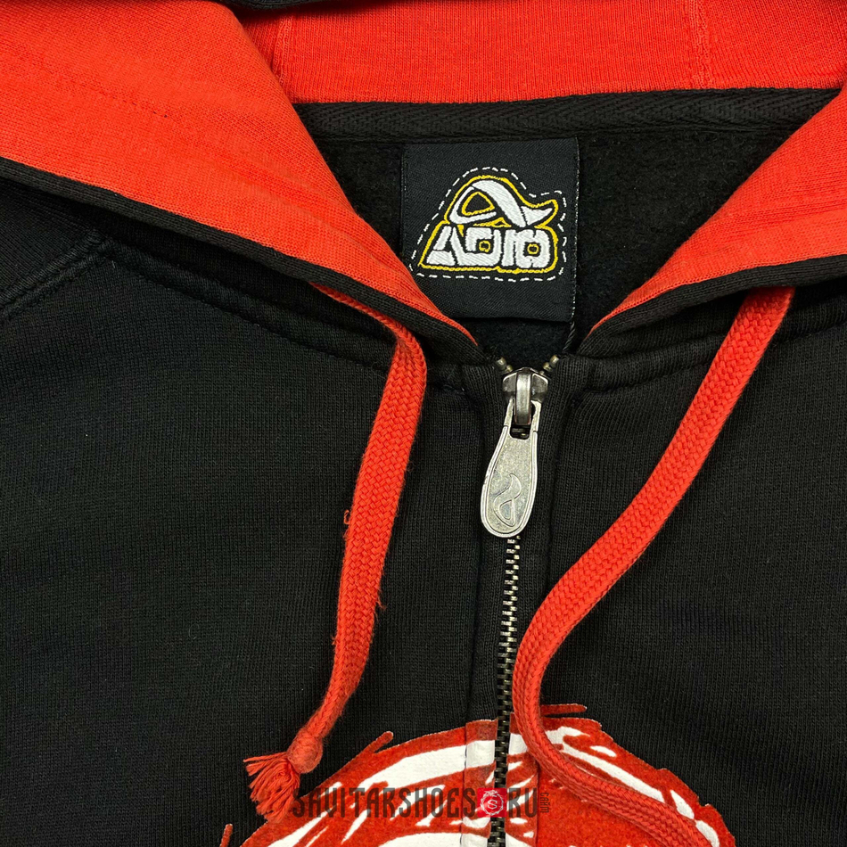 Винтажное зип-худи ADIO