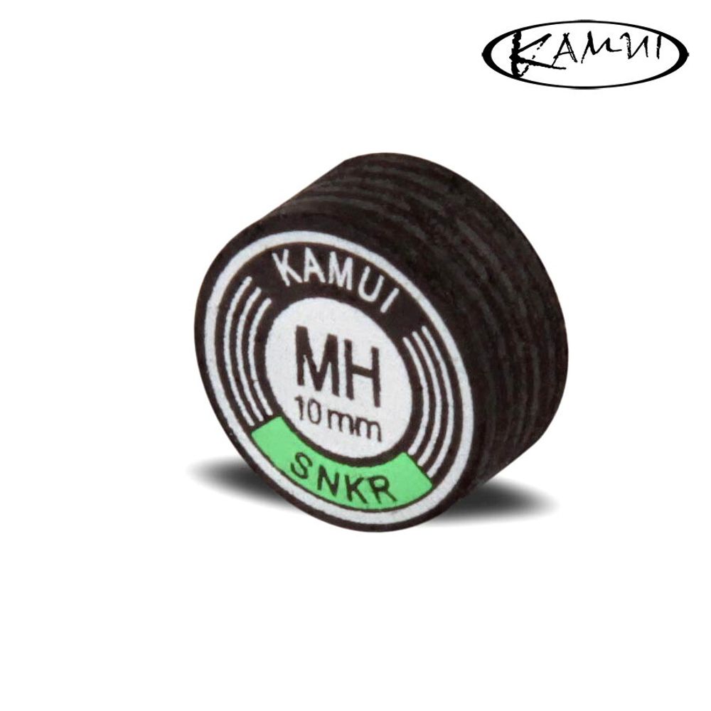 Наклейка для кия Kamui Snooker Black ø10мм Medium/Hard 1шт.