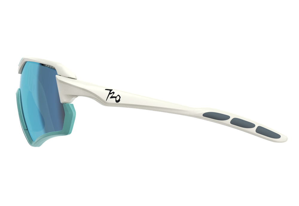 Спортивные очки 720armour V / Pale Aqua / Glossy White Temple / HC Brown Lake Blue Lens