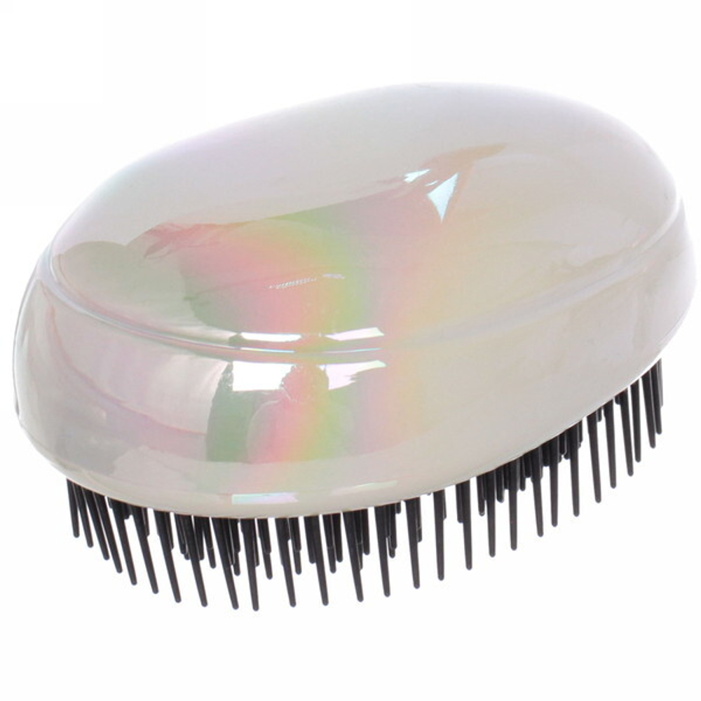 Расческа массажная компактная «Beauty Room», цвет жемчужный в коробке, 8*6,5см