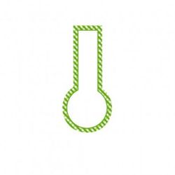 Этикетка бумажная самоклеящаяся белая, 6*12,5 см, 100 листов, 6 наклеек/лист Garcia De Pou