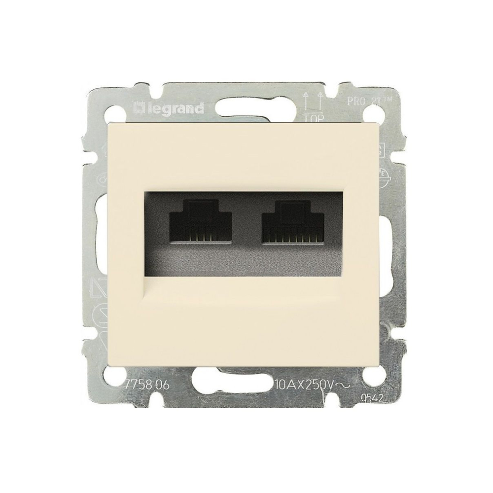 4131/4231 Розетка INT 2 10 шт слоновая кость