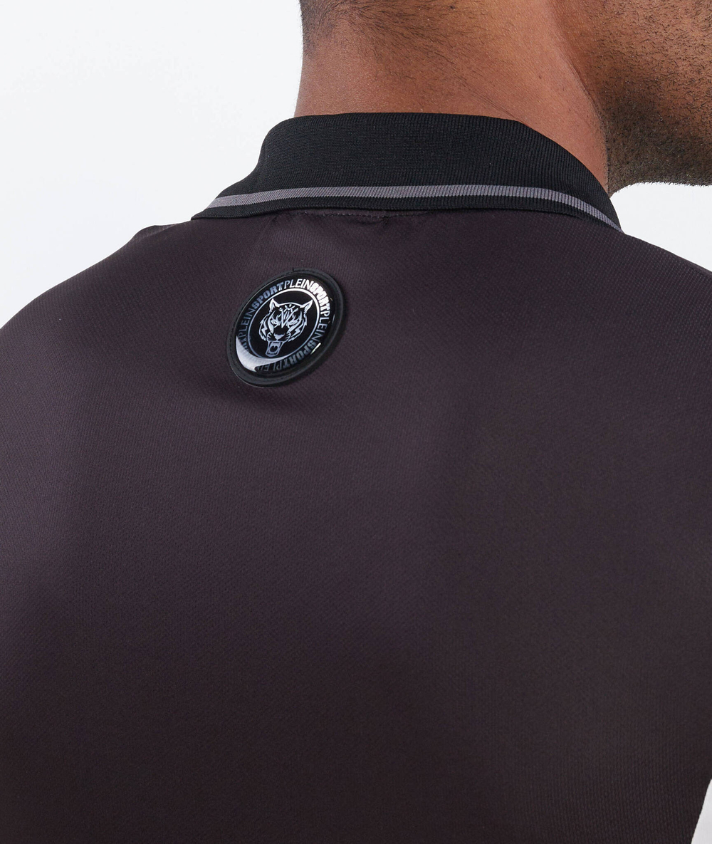 Поло SS Plein Sport - черный(MTK6338 STE003N)