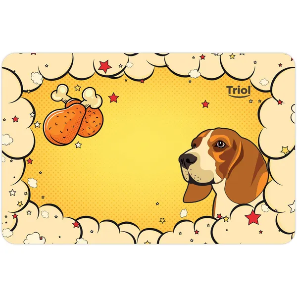 Коврик под миску Triol «Собачка
