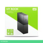Внешний накопитель WD My Book 8Tb (WDBBGB0080HBK-EESN)
