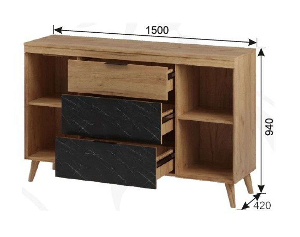 Ольга 4 Комод 1