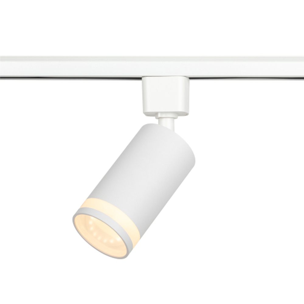 Трековый светильник однофазный ЭРА TR77 - GU10 WH под лампу GU10 белый