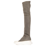 Rick Owens DRKSHDW Over the knee Boots Women"s Taupe