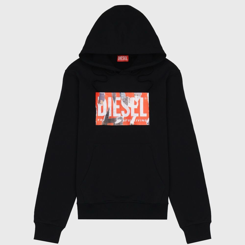 Худи Diesel S-Ginn-HOOD-L4 Black