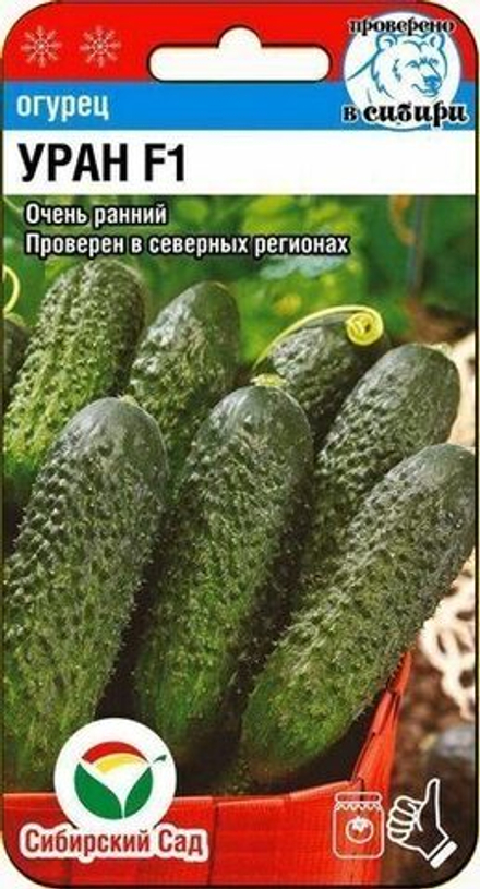 Огурец Уран 5шт СибСад