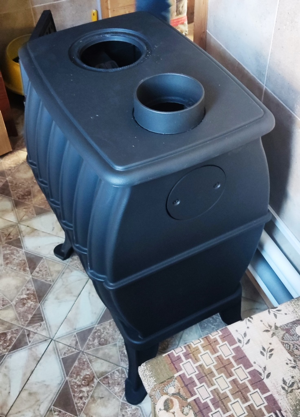 Печь-камин Везувий BX-09 "Антрацит"