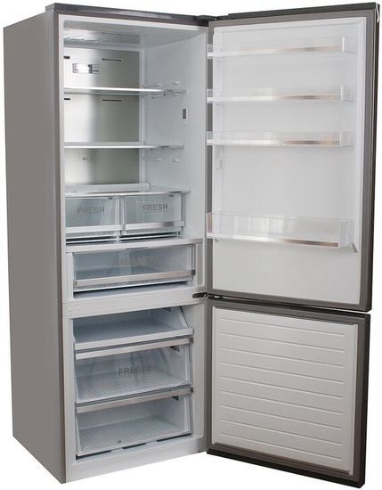 Холодильник Leran CBF 370 IX NF