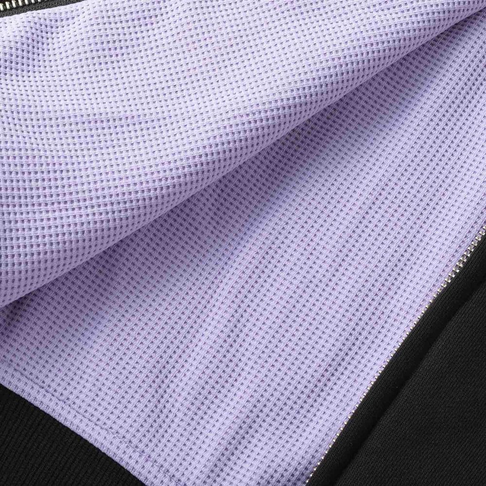 Худи Ymkashix Zip HTF черный/фиолетовый