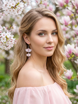 Лист гинкго. Молд/вайнер и каттеры для создания украшений и декора из полимерной глины