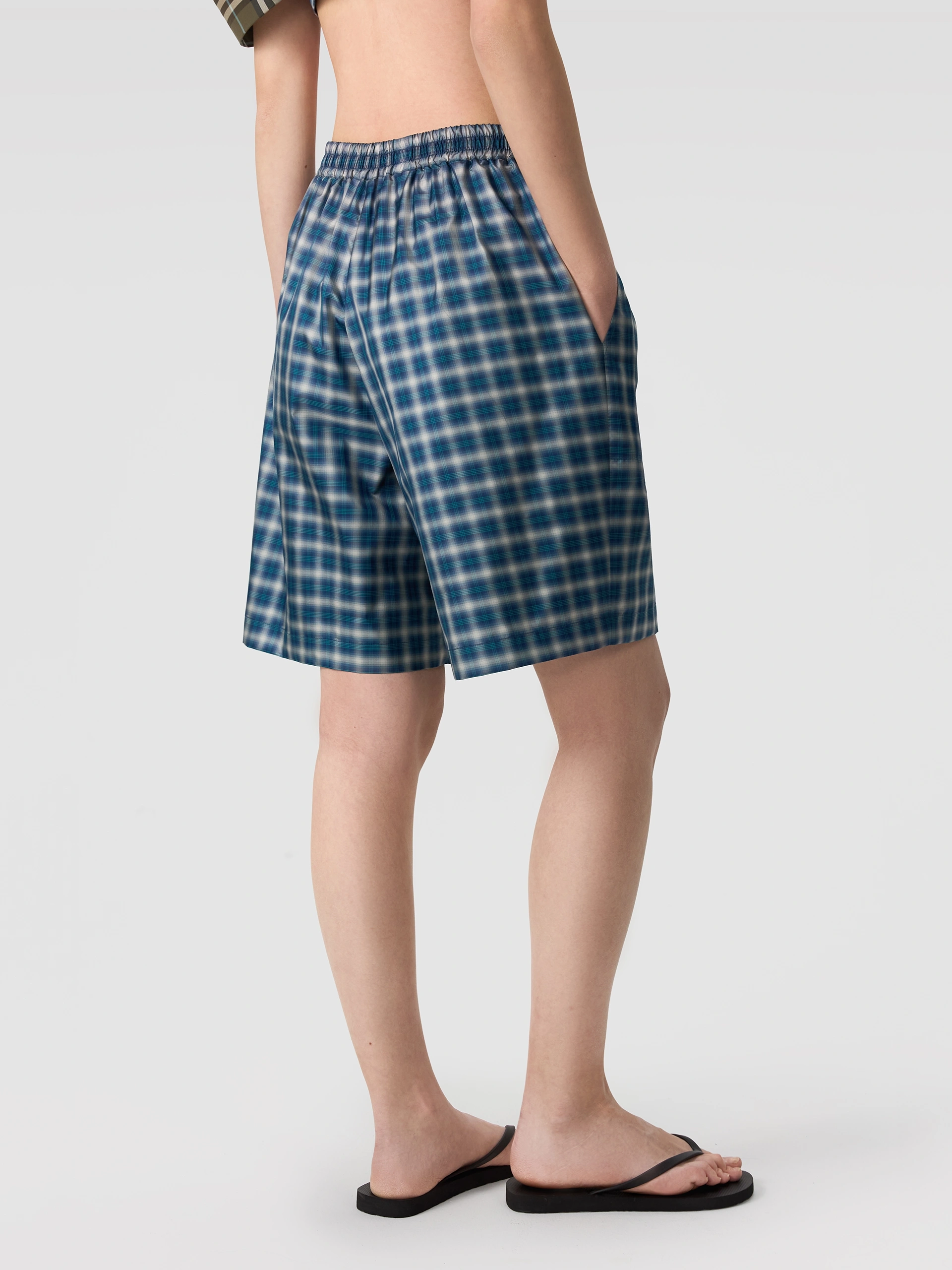 Шорты-бермуды унисекс из шелка OLA OLA