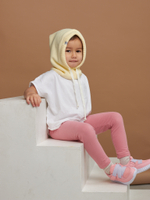 Капор вязаный утепленный ЭЛЬФ (Груша)