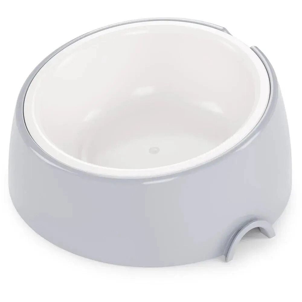 Миска-Лего ALTA для животных с наклоном 0,3л (серый)