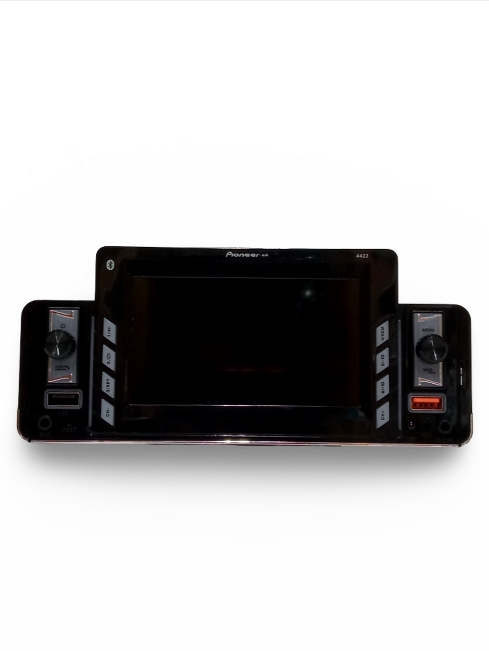 Автомагнитола MP3/MP4/FM экран 4.3" RGB BT DV-Pioner.OK 4422