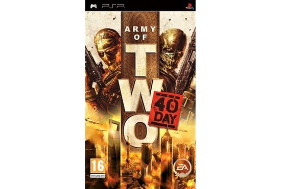 PSP Army of Two: The 40 Day ULES-01381 (Английская версия, Б/У)