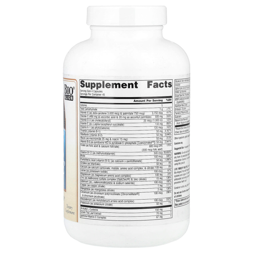 Source Naturals, Life Force® Multiple, без железа, 180 капсул