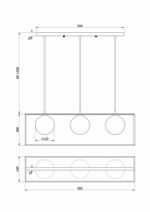 Подвесной светильник Freya FR5113PL-03G