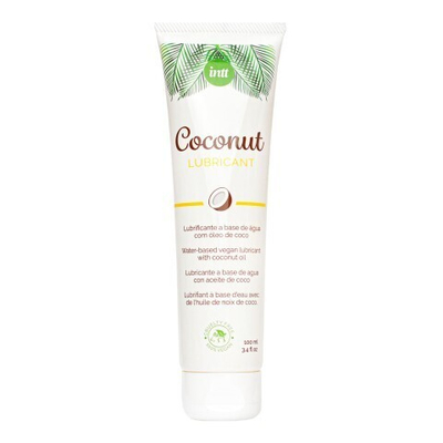 Веганский лубрикант на водной основе с кокосовым вкусом Intt Coconut 100 мл