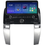 Магнитола для Toyota Land Cruiser Prado 120, Lexus GX470 (экран климата внизу) - Carmedia KP-T1230L-S10 монитор 12.3", Android 12, 4Гб+64Гб, CarPlay, 4G SIM-слот