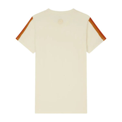 Женская теннисная футболка Roland Garros Color Lines - ecru