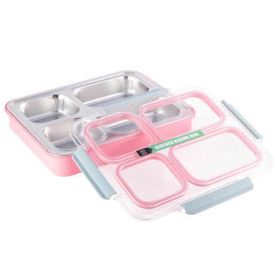 Ланч бокс 1800 мл. 4 отсека Kamille KM 2147