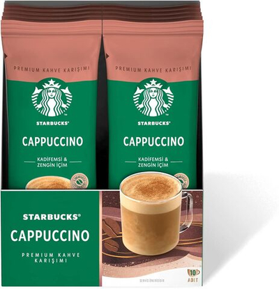 Кофейная смесь Starbucks Cappuccino Premium (10 x 18 г) - STARBUCKS