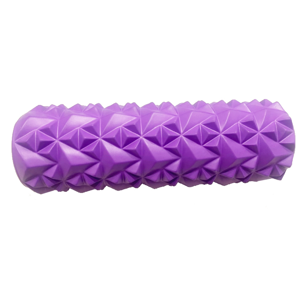 Ролик массажный для йоги Coneli Yoga 3312 33x12 см фиолетовый