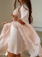 Сорочка Melissa Пудровая