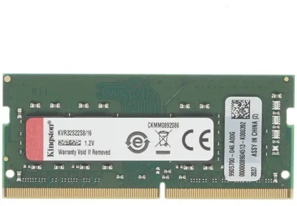 Оперативная память Kingston KVR32S22S8/16 16 Гб