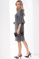 Платье "Кэрол" (серебро) П8028 LT Collection (Акция)