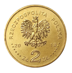 2 злотых 150 летие Польского восстания 1863 года Польша. 2013
