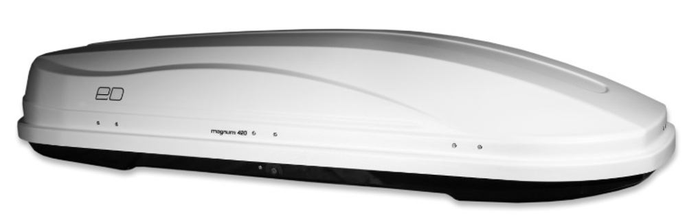 Автобокс Евродеталь Магнум 420 (белый карбон) быстросъём [ED5-052B]