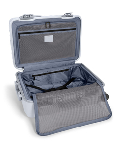 Чемодан ручная кладь/Pearl grey text