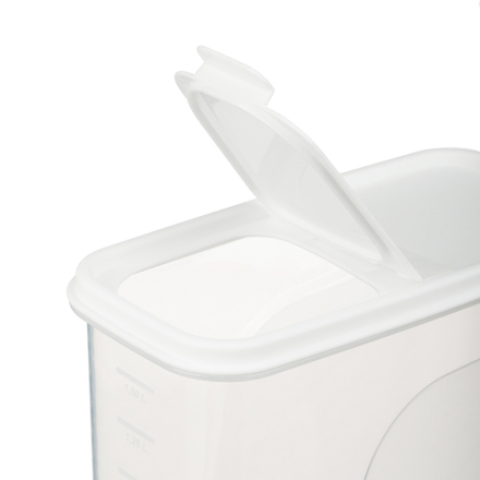 Банка для сыпучих продуктов МАШ прямоугольный 1,7л, пластик